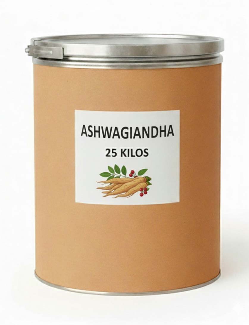 Ashwagandha Pura en Polvo (25 kg) 