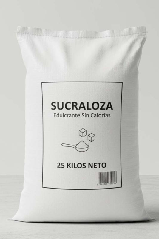 Sucralosa Pura en Polvo (25 kg)